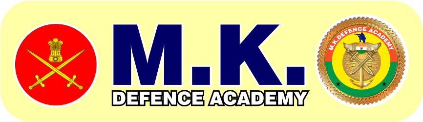 M.K. Defence Academy Logo